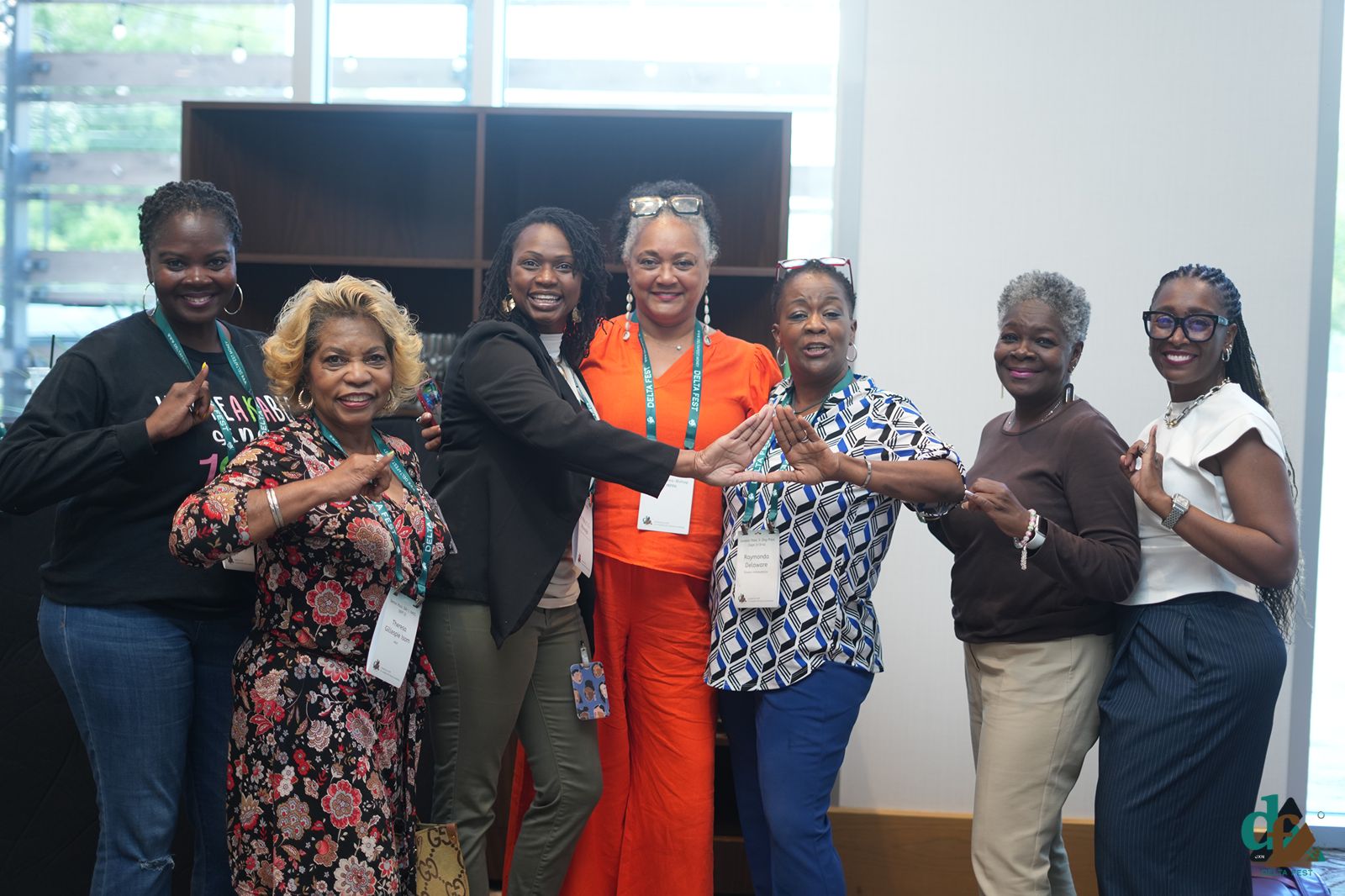 Attendees celebrating together at DELTA FEST 2026