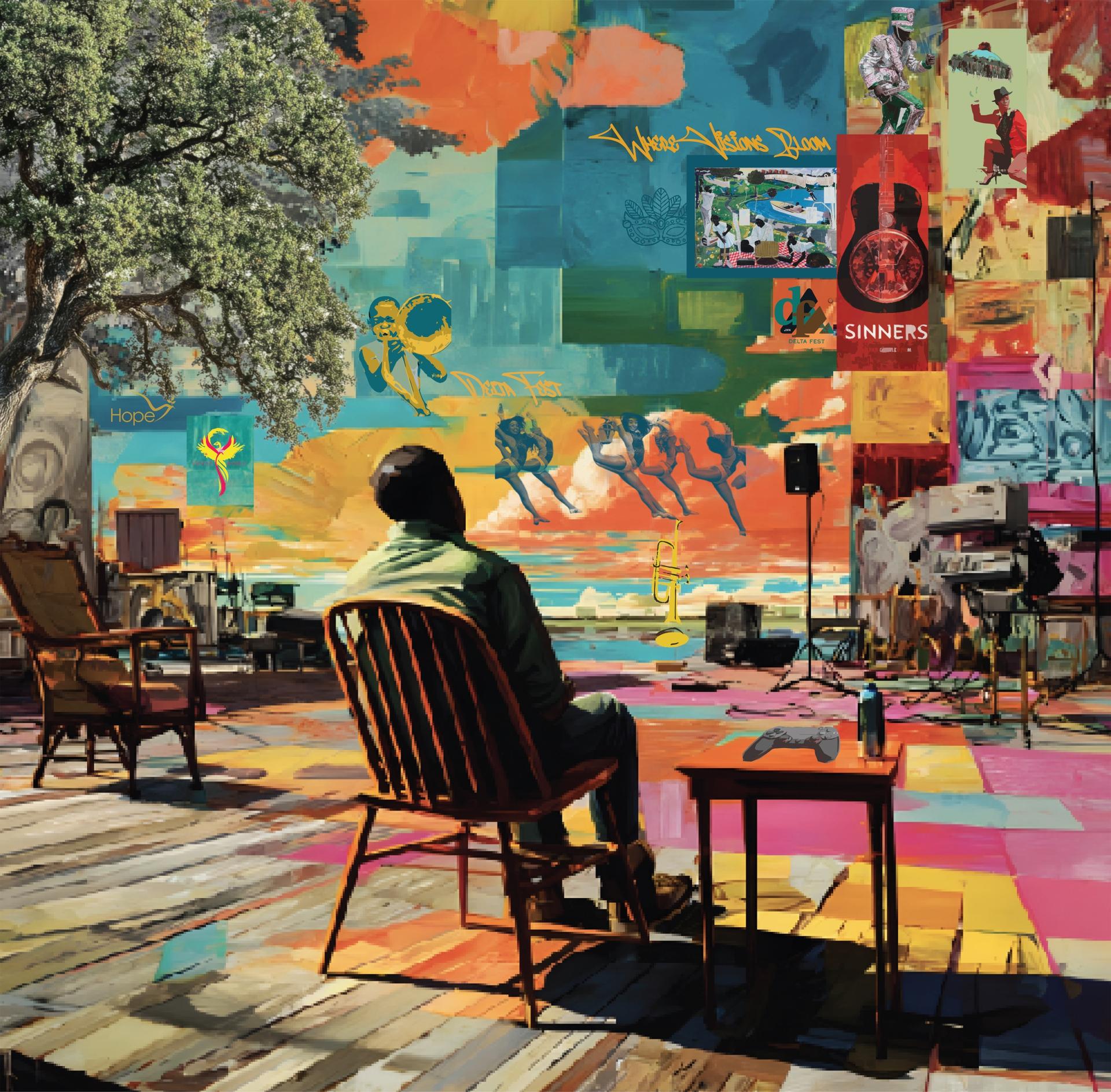 Creative Space — DELTA FEST artwork by Kaid + Mathelier