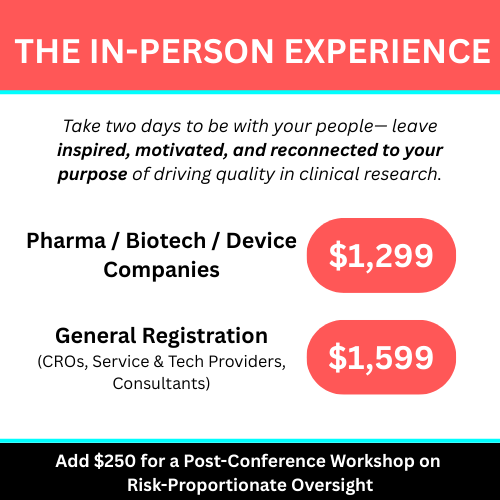 In-Person Pricing for Beyond Clinical Compliance 