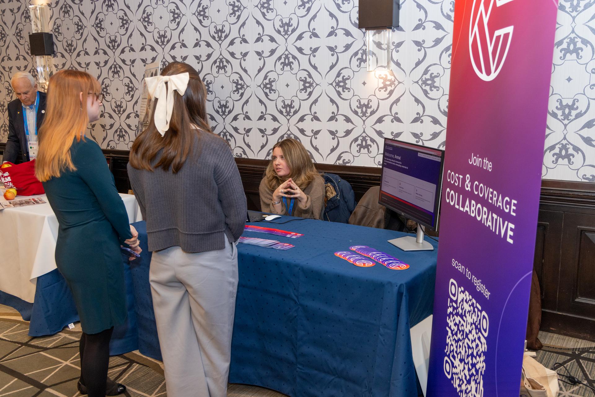 Exhibitor booth