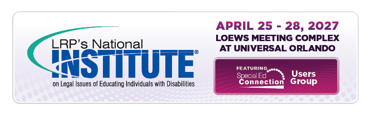 LRP's National Institute Conference | April 25 - 28, 2027 • Loews Meeting Complex at Universal Orlando